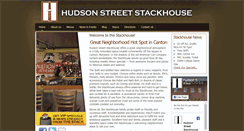 Desktop Screenshot of hudsonstreetstackhouse.com